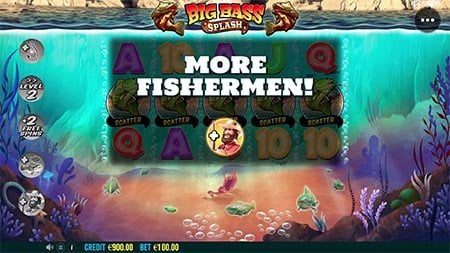 Großer Bass-Splash-Slot auf der Improve Casino-Website